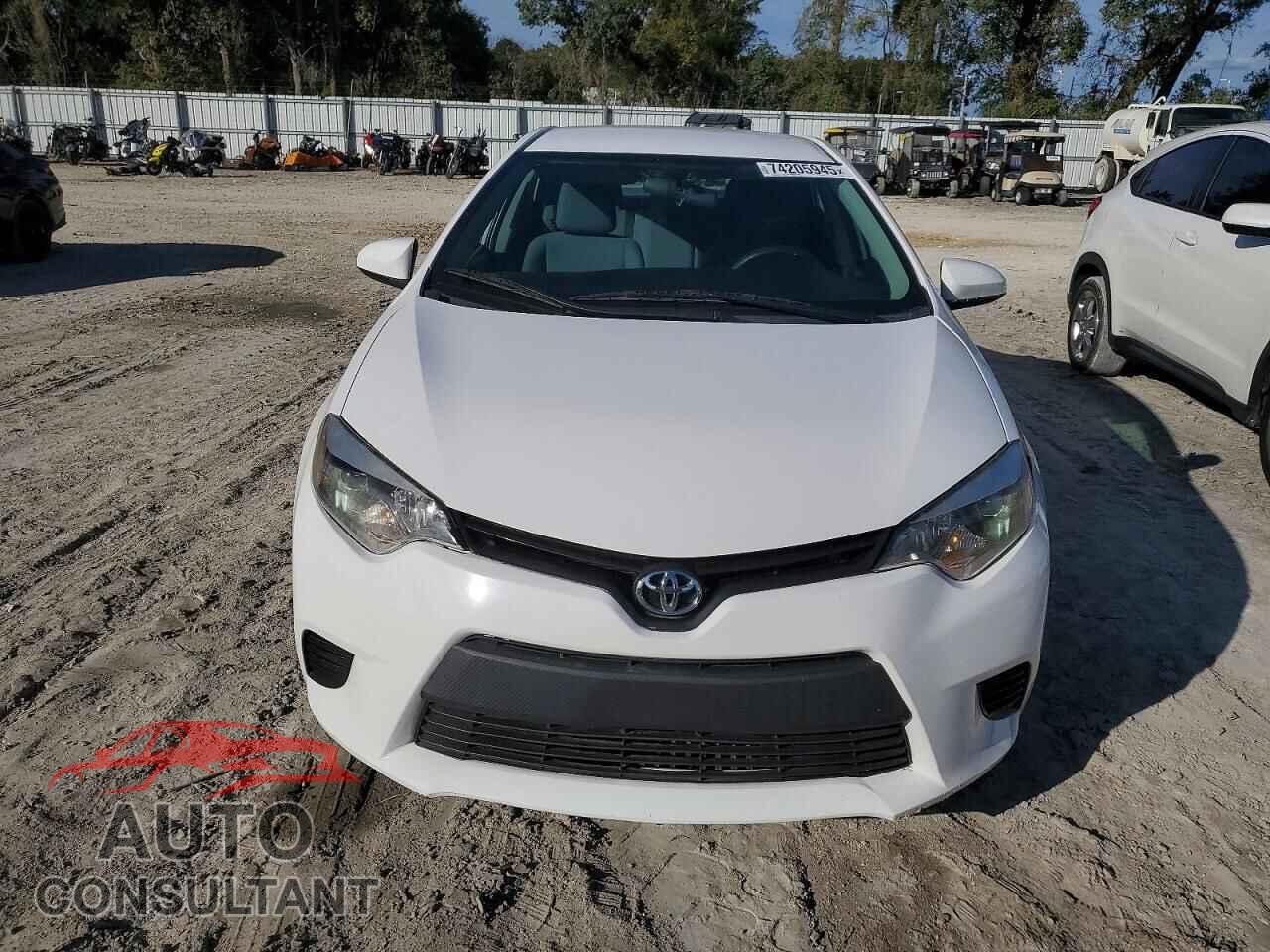 TOYOTA COROLLA 2015 - 2T1BURHEXFC330065