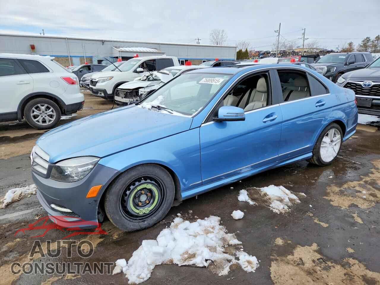 MERCEDES-BENZ C-CLASS 2011 - WDDGF8BB6BR186545