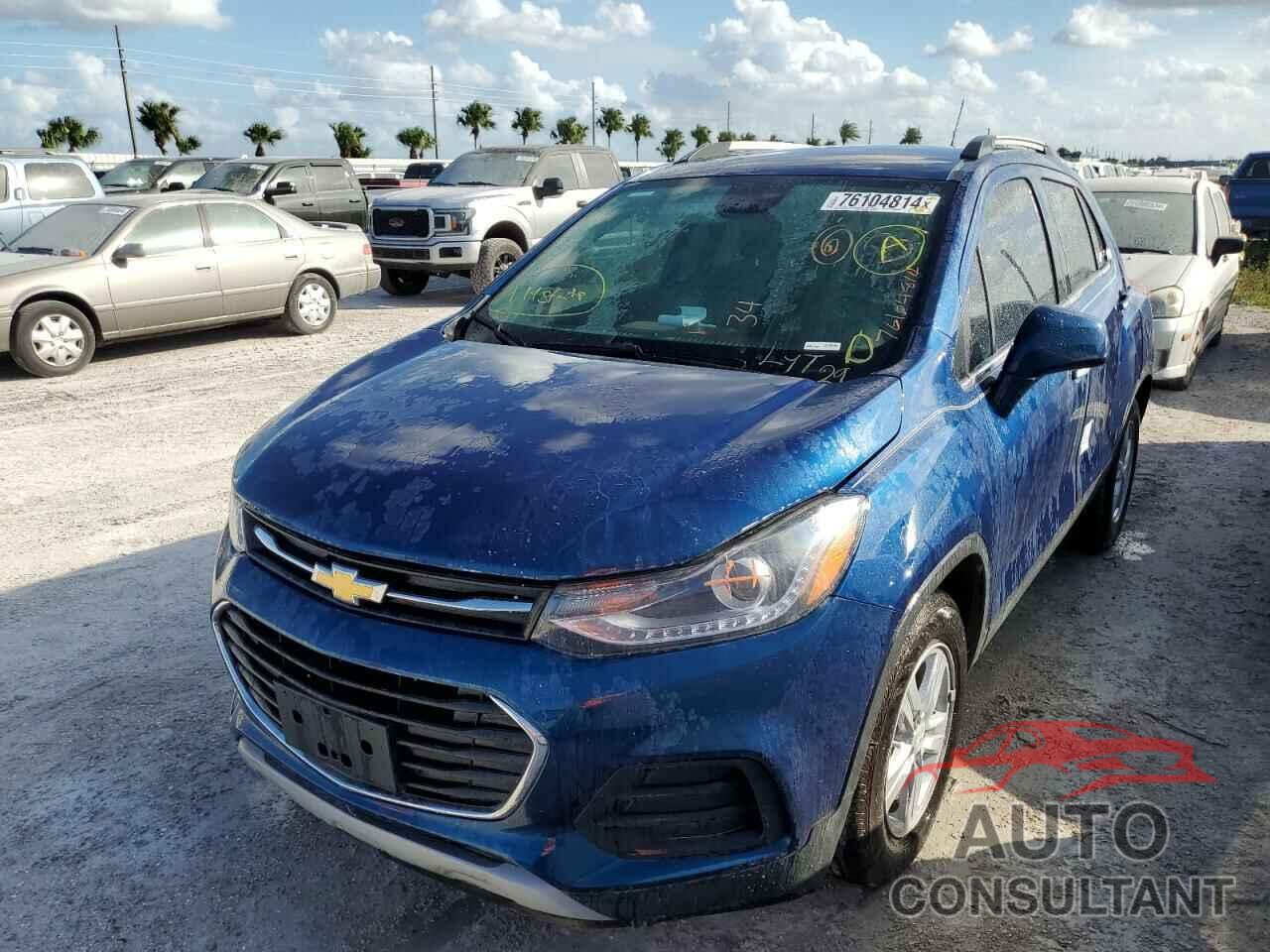 CHEVROLET TRAX 2020 - 3GNCJLSBXLL131400