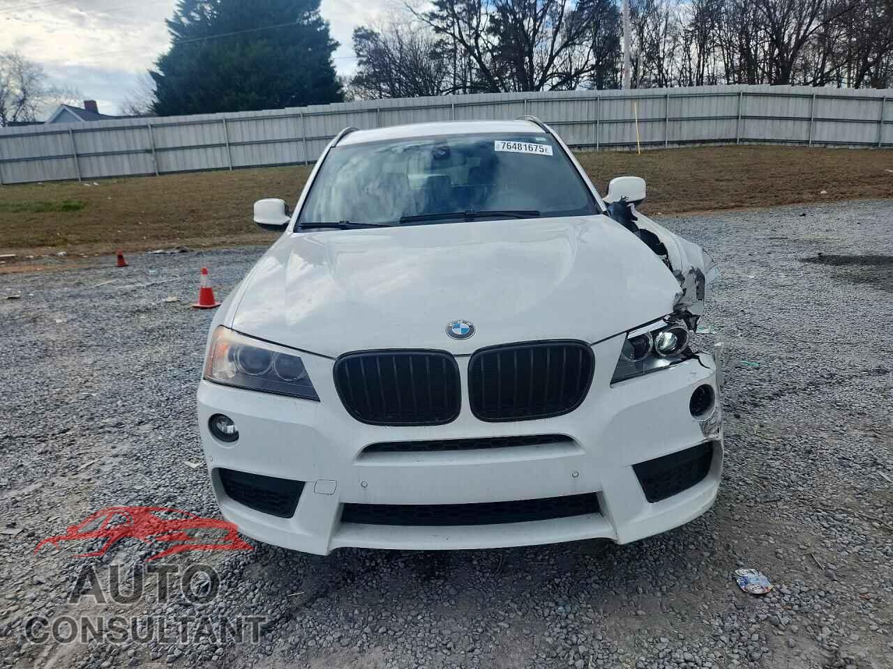 BMW X3 2012 - 5UXWX7C51CL975839