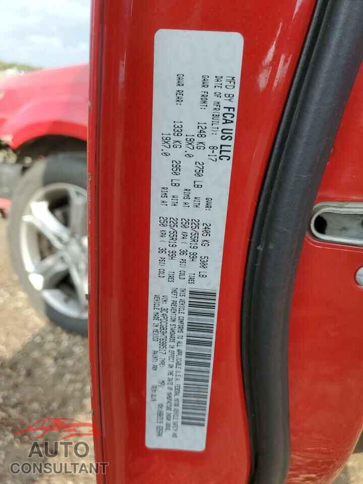 DODGE JOURNEY 2017 - 3C4PDCGB3HT698517