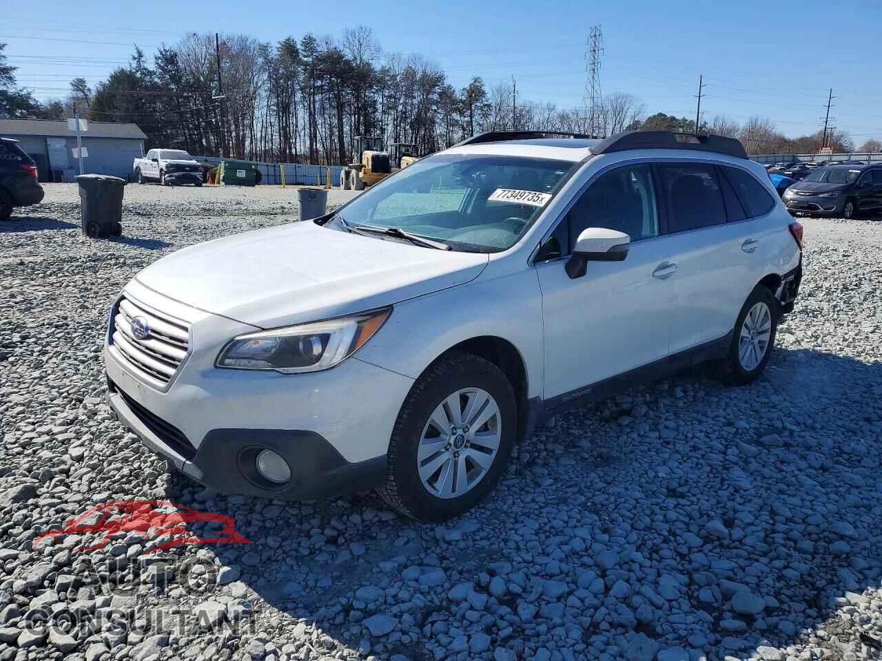 SUBARU OUTBACK 2017 - 4S4BSAHC8H3358704