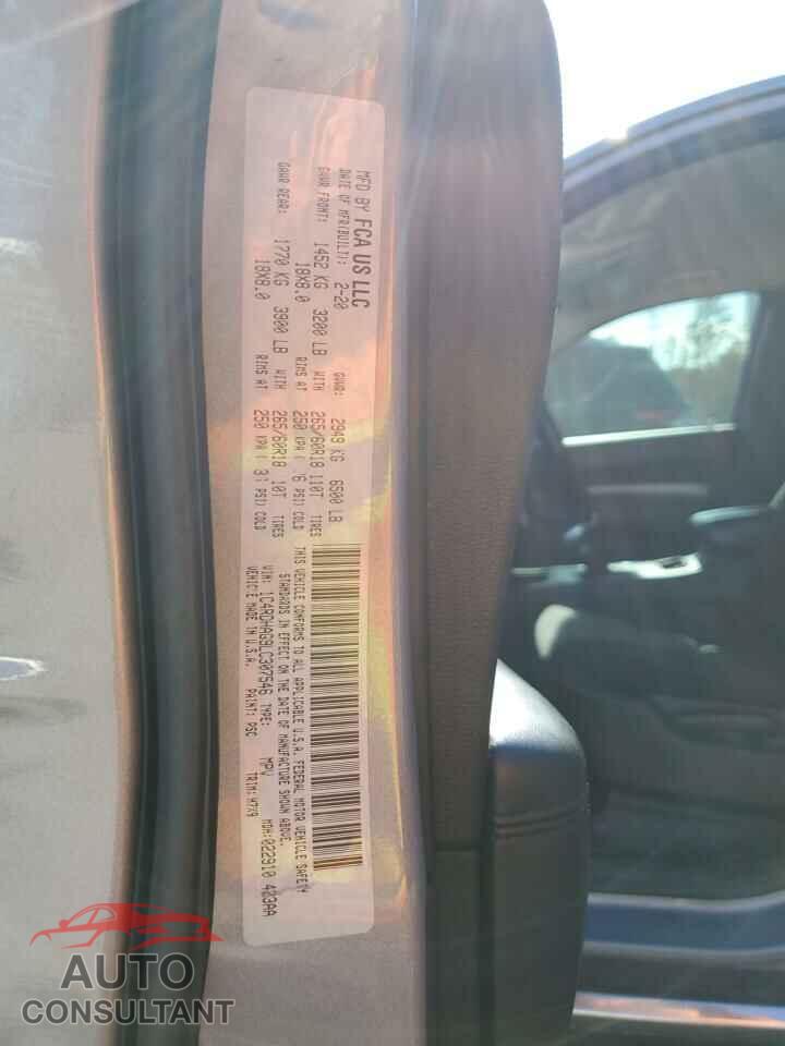 DODGE DURANGO 2020 - 1C4RDHAG9LC307546