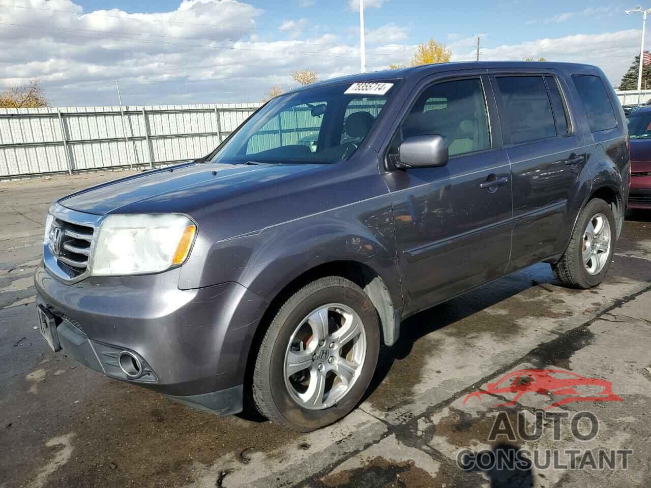 HONDA PILOT 2015 - 5FNYF3H46FB021178