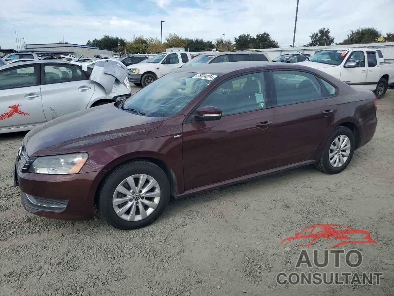 VOLKSWAGEN PASSAT 2014 - 1VWAT7A3XEC063607