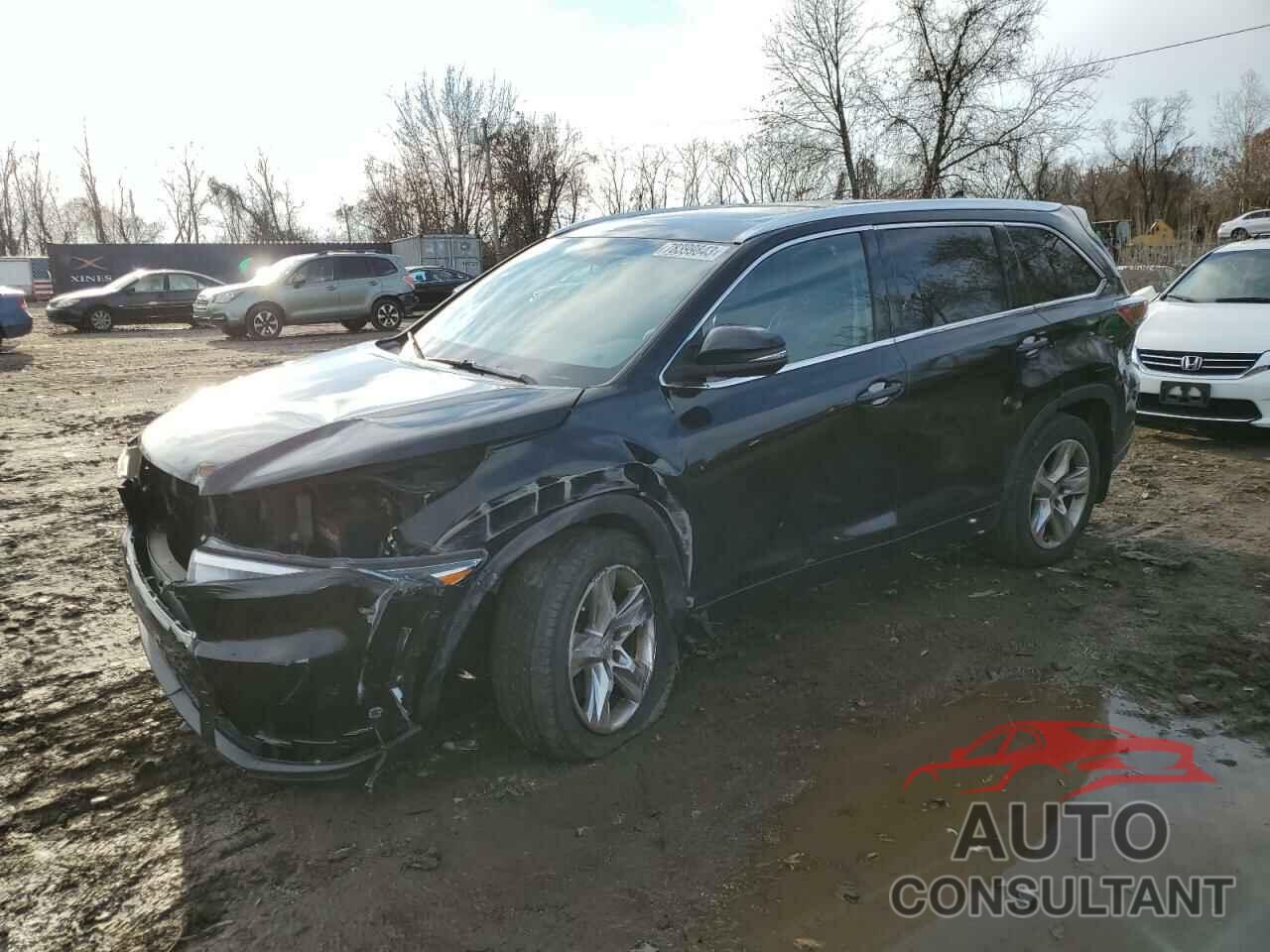 TOYOTA HIGHLANDER 2015 - 5TDDKRFH1FS208942