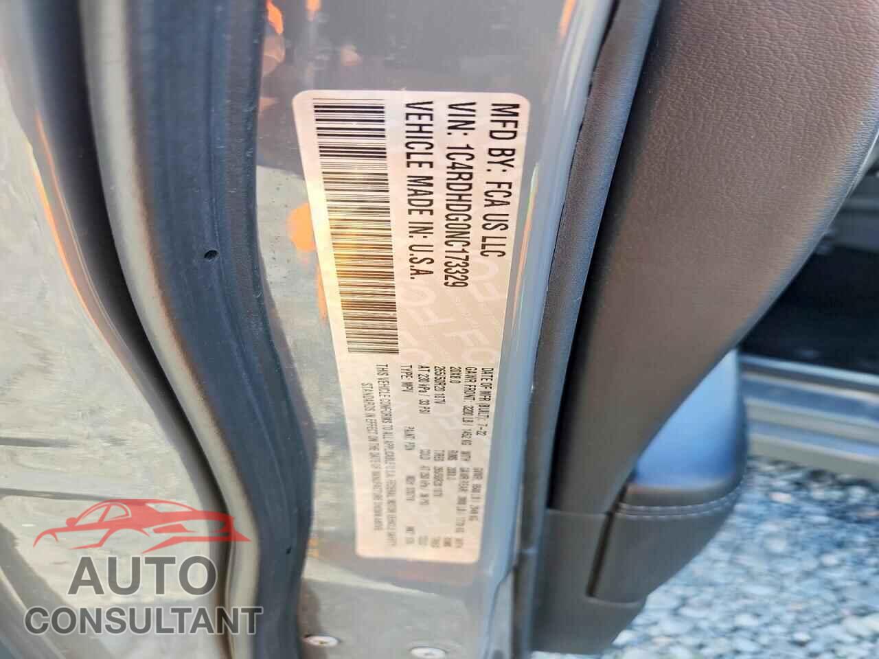 DODGE DURANGO 2022 - 1C4RDHDG0NC173329