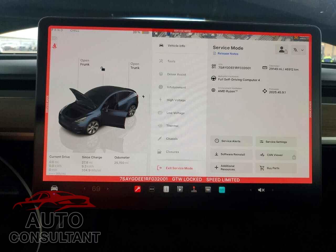 TESLA MODEL Y 2024 - 7SAYGDEE1RF032001