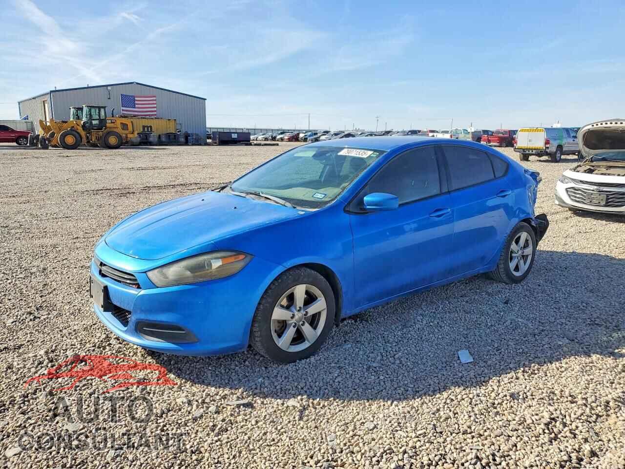 DODGE DART 2015 - 1C3CDFBB4FD336257