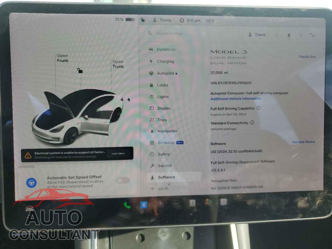 TESLA MODEL 3 2020 - 5YJ3E1EB5LF619231