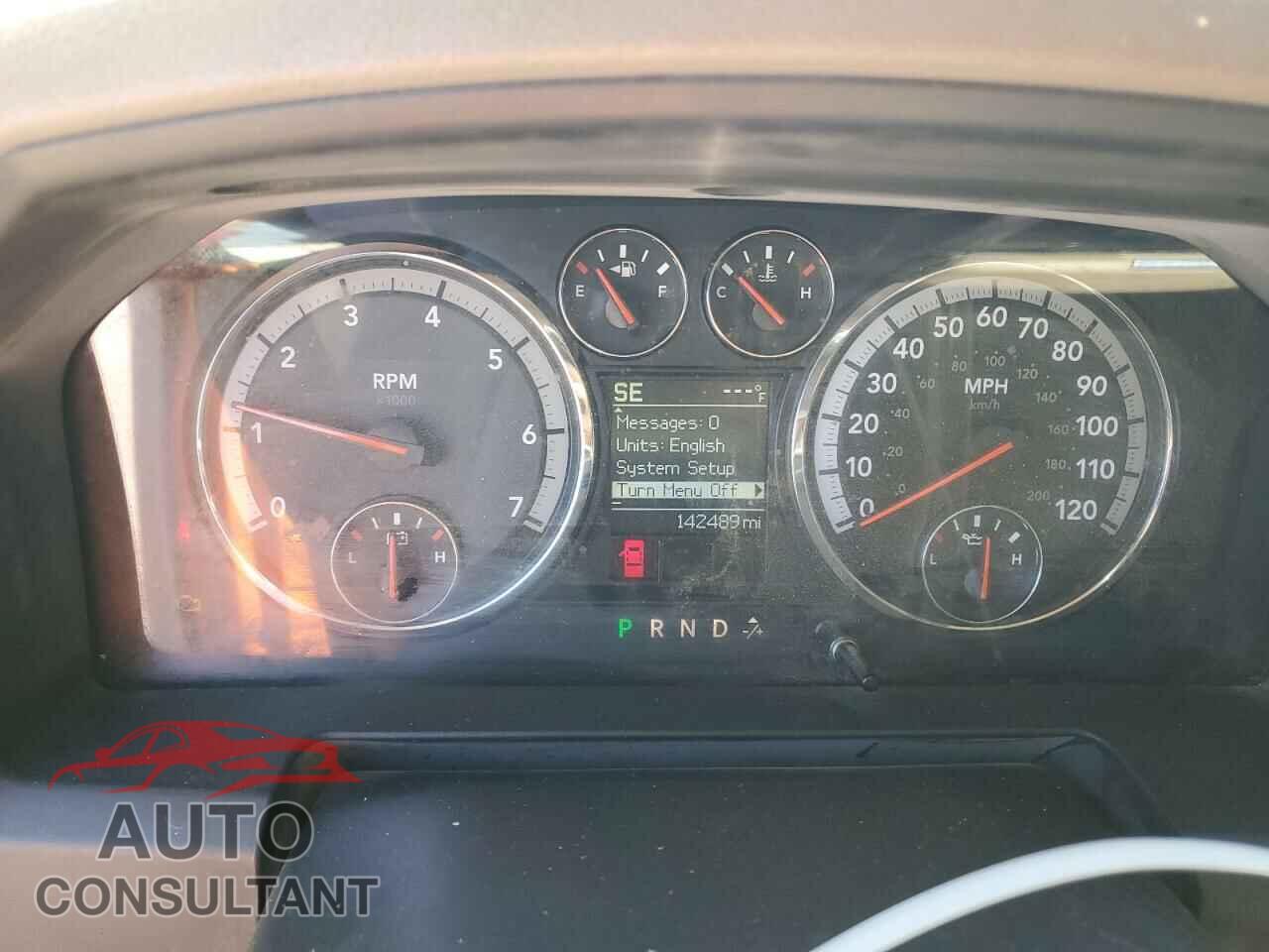 DODGE RAM 1500 2012 - 1C6RD7LTXCS177875
