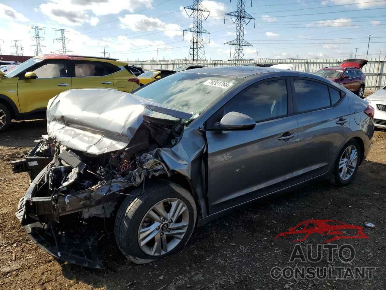 HYUNDAI ELANTRA 2019 - 5NPD84LFXKH450777