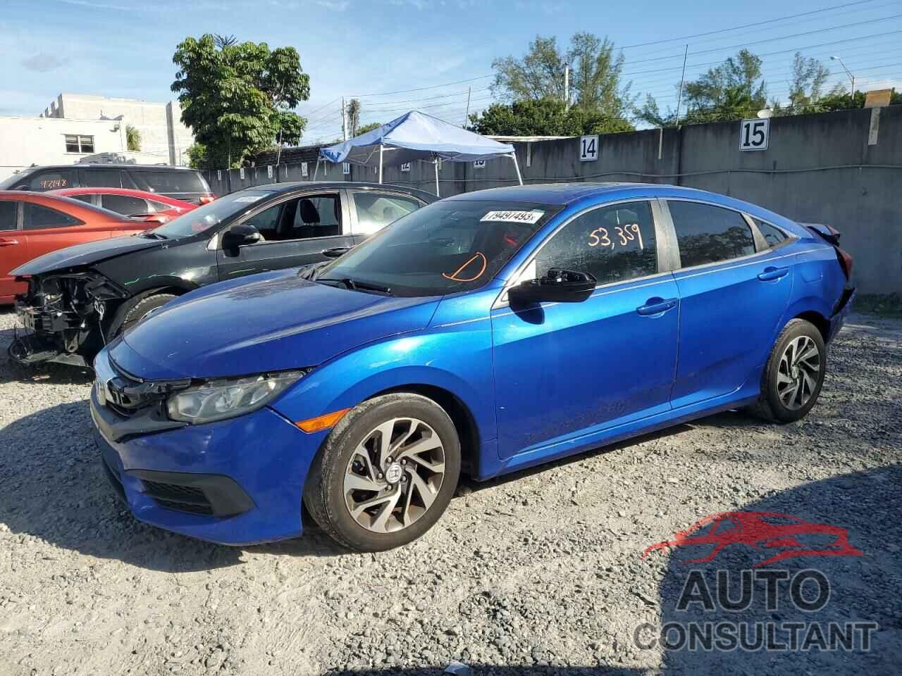 HONDA CIVIC 2018 - 19XFC2F77JE038724