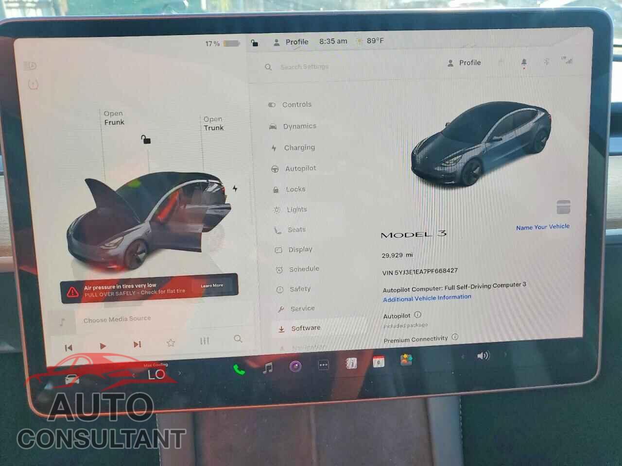 TESLA MODEL 3 2023 - 5YJ3E1EA7PF668427