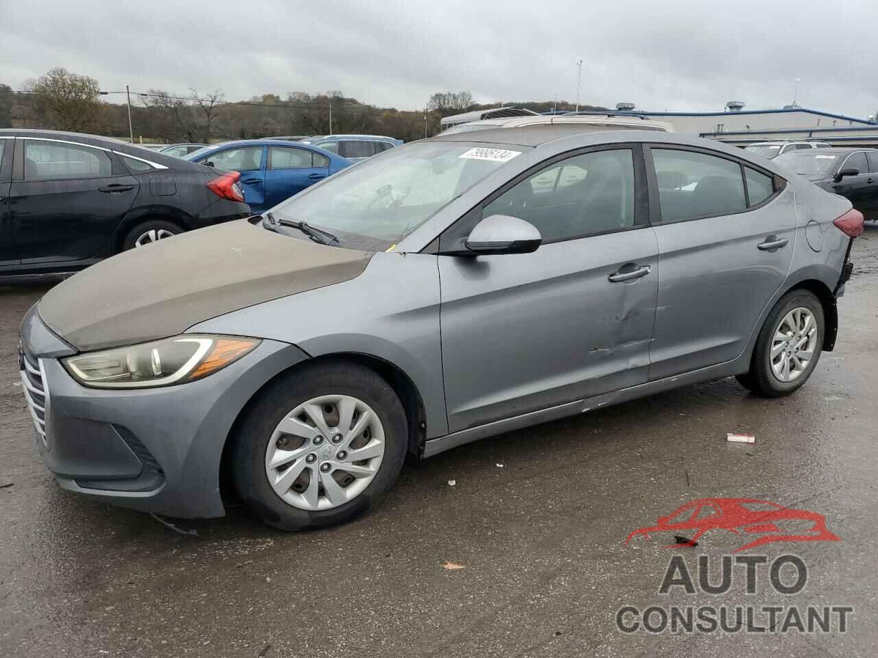 HYUNDAI ELANTRA 2018 - KMHD74LF4JU557259