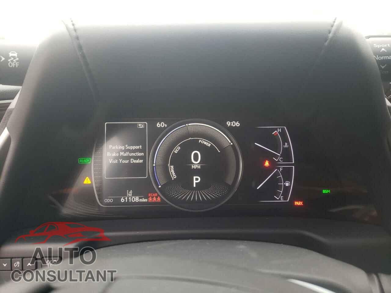 LEXUS ES300 2019 - JTHB21B10K2023721