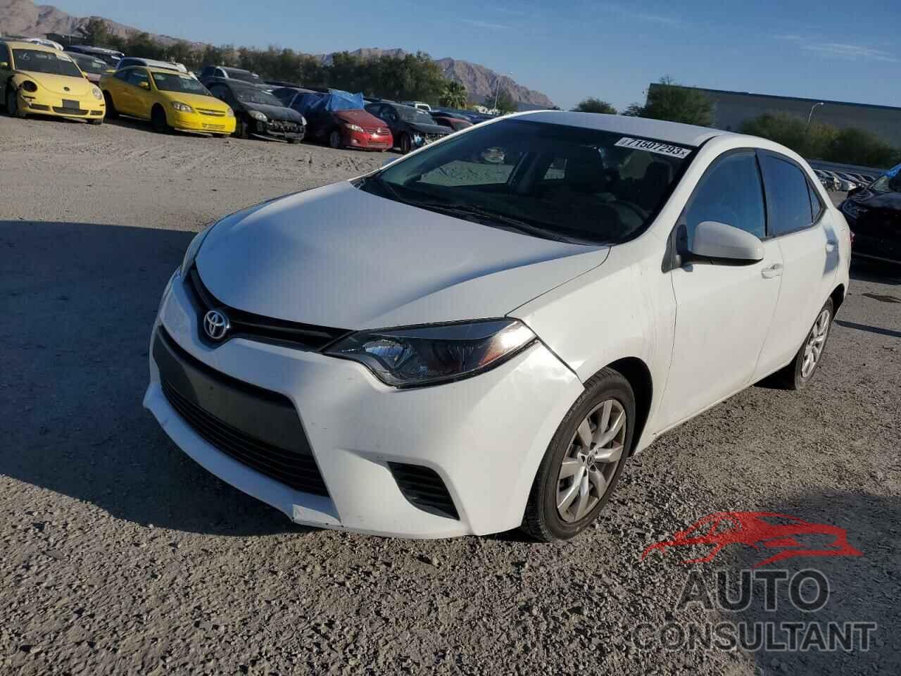 TOYOTA COROLLA 2016 - 5YFBURHE8GP416461