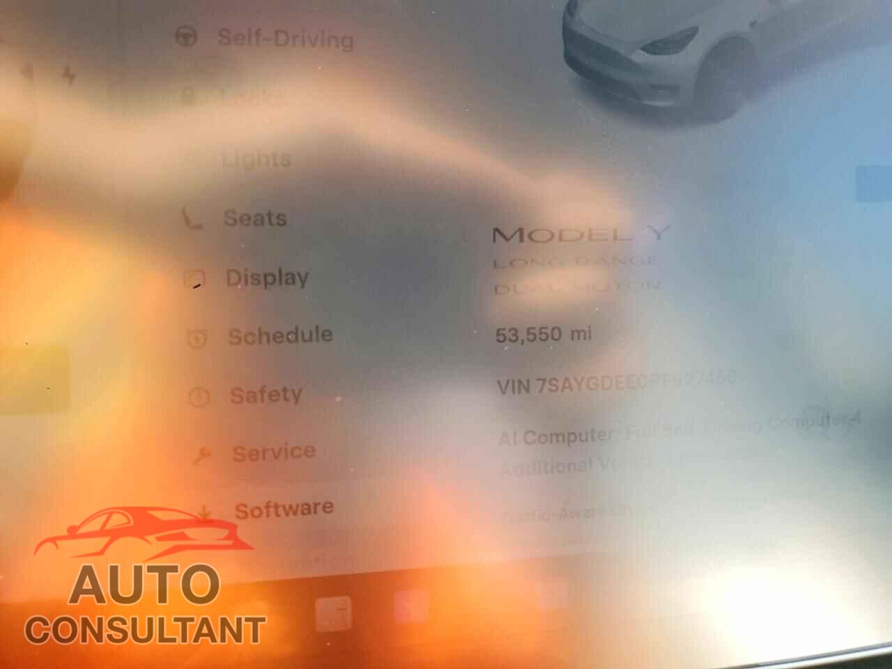 TESLA MODEL Y 2023 - 7SAYGDEE0PF927458