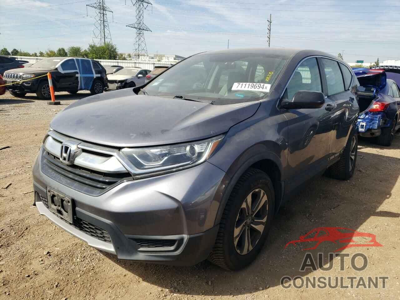 HONDA CRV 2017 - 5J6RW6H33HL008170