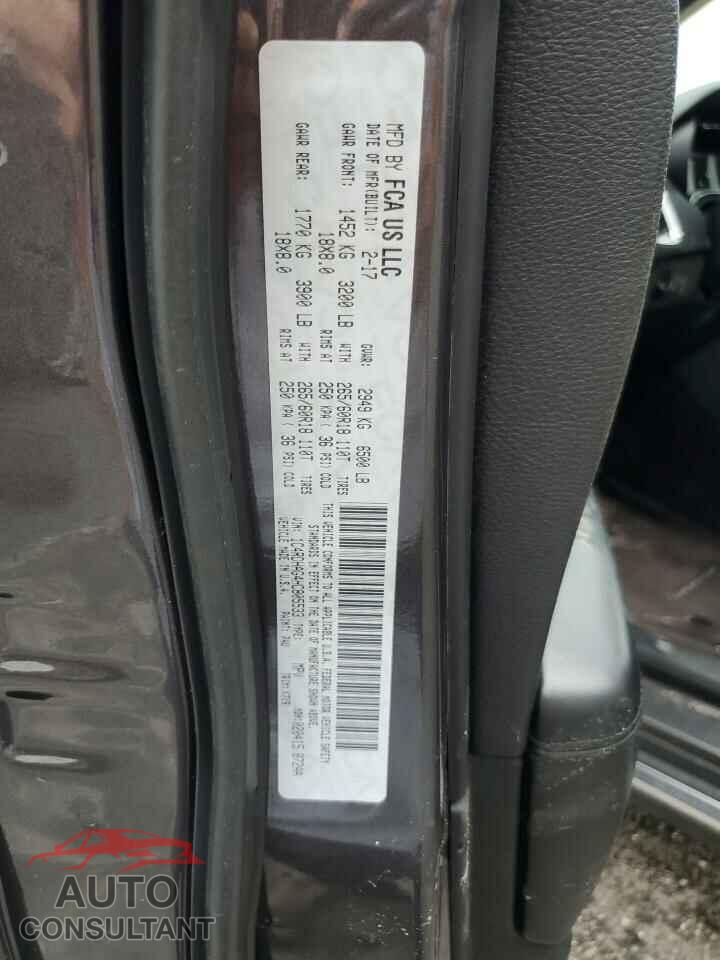 DODGE DURANGO 2017 - 1C4RDHAG4HC805533