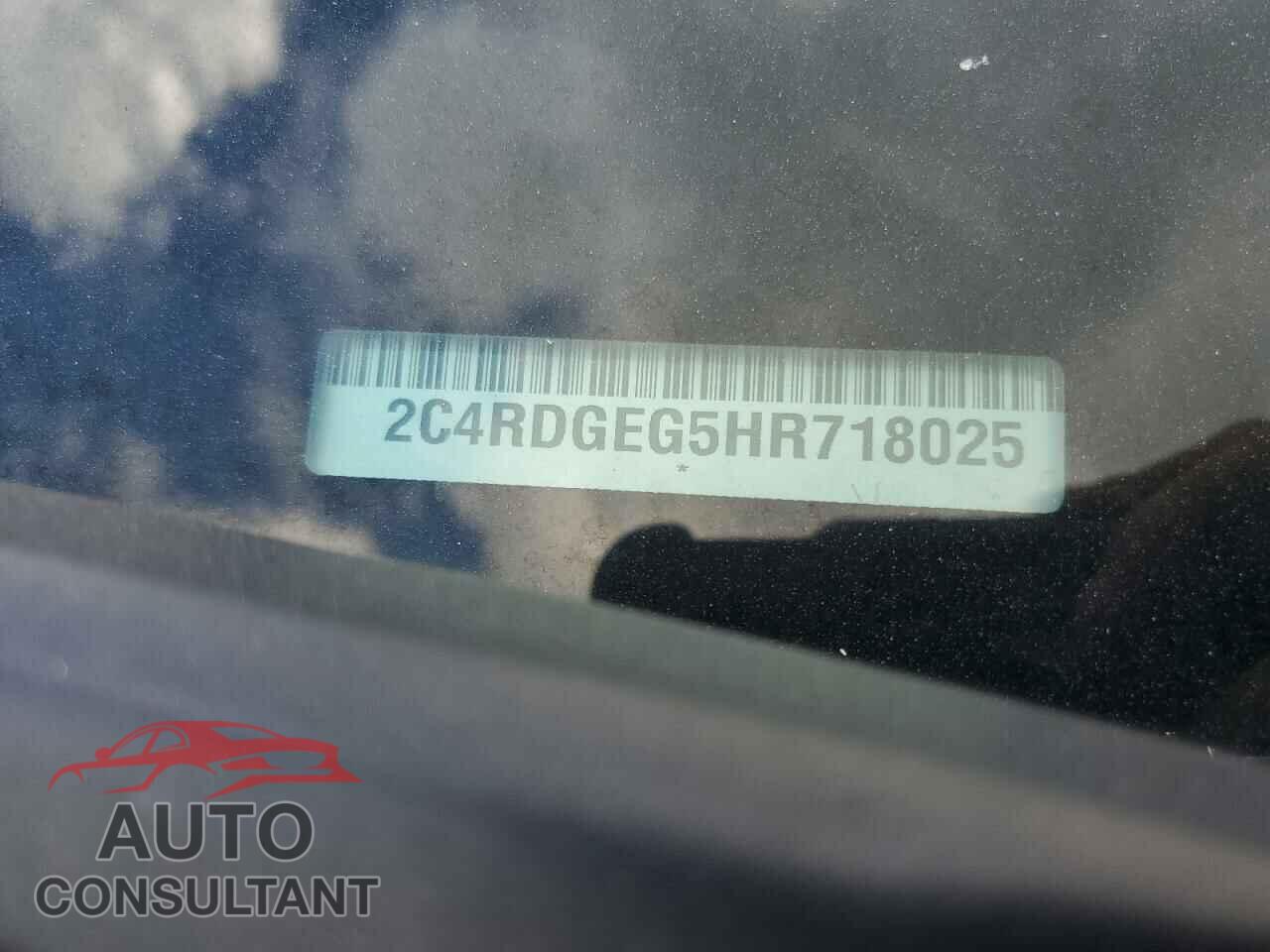 DODGE CARAVAN 2017 - 2C4RDGEG5HR718025
