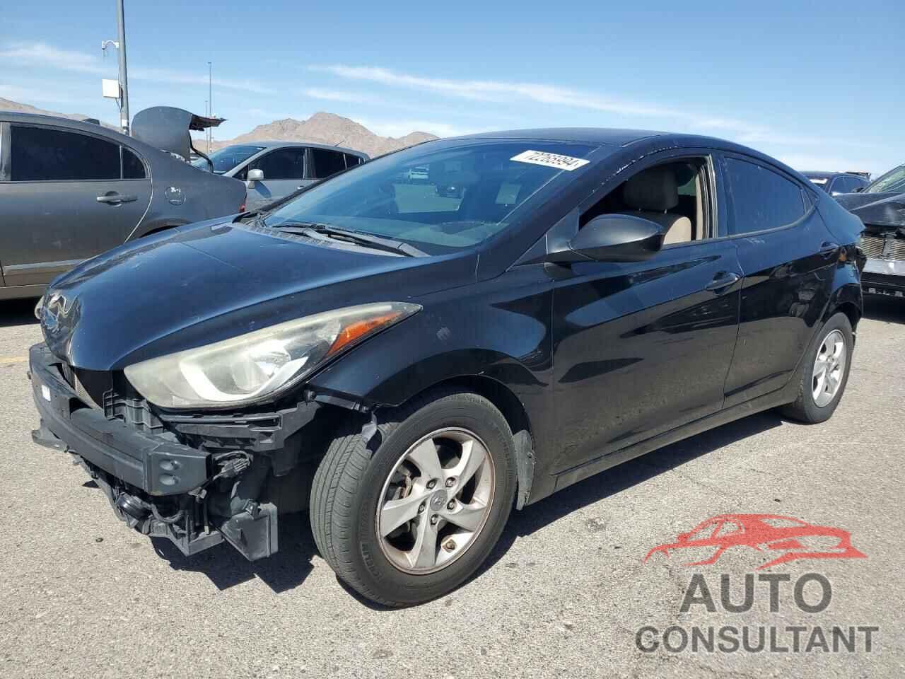 HYUNDAI ELANTRA 2014 - KMHDH4AEXEU170440