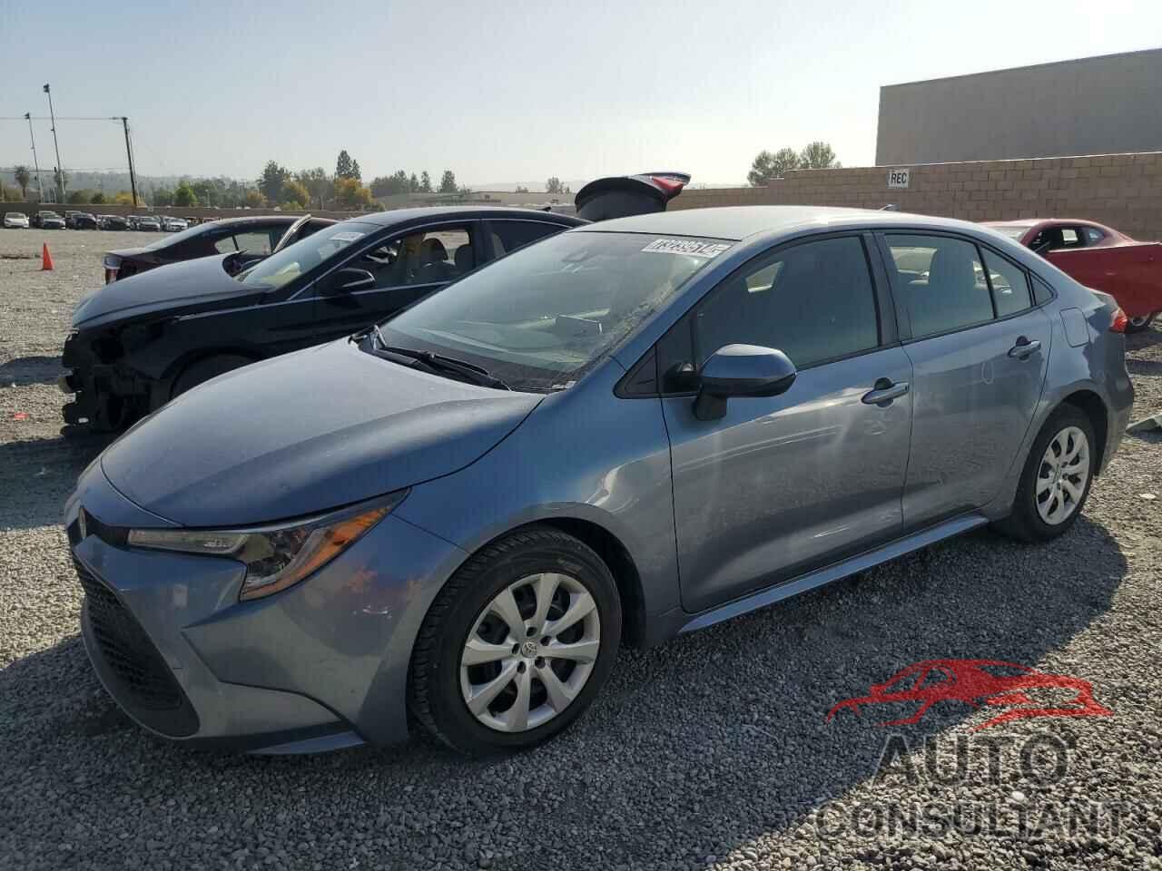TOYOTA COROLLA 2021 - JTDEPMAE7MJ123202
