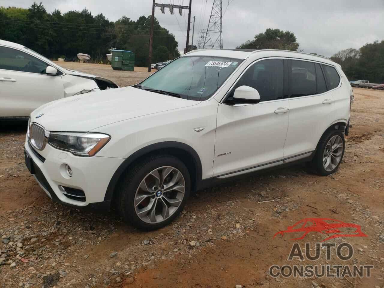 BMW X3 2017 - 5UXWZ7C39H0V94256