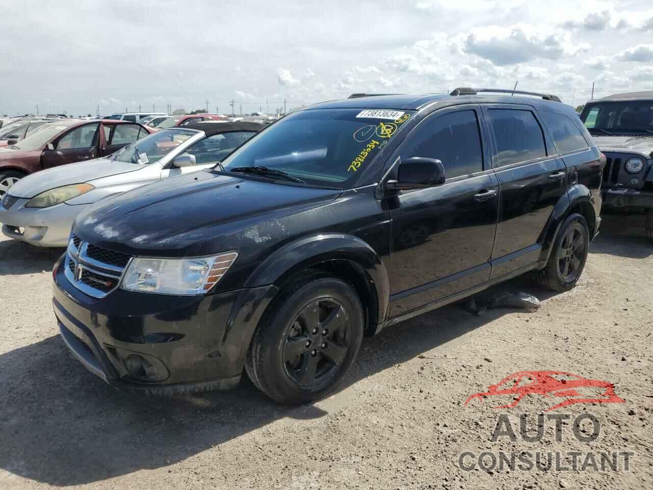 DODGE JOURNEY 2012 - 3C4PDCBG3CT387875