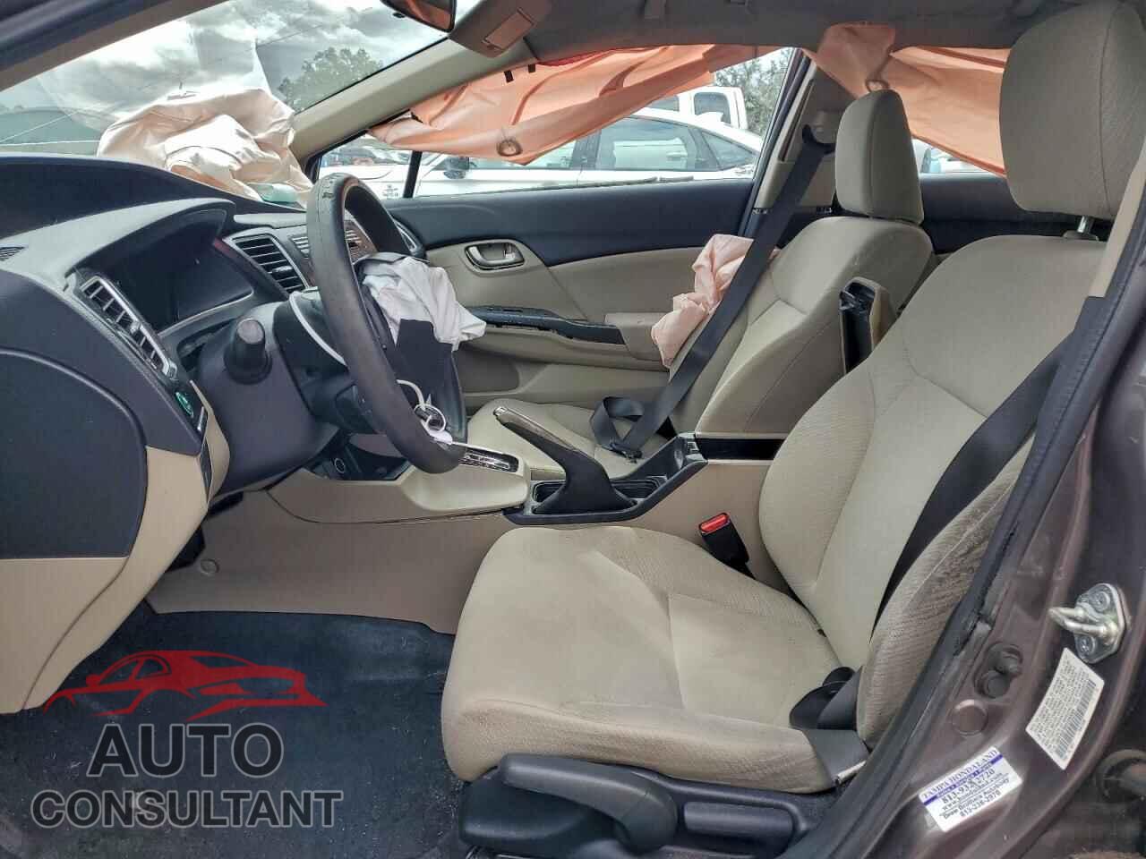 HONDA CIVIC 2013 - 19XFB2F50DE095594