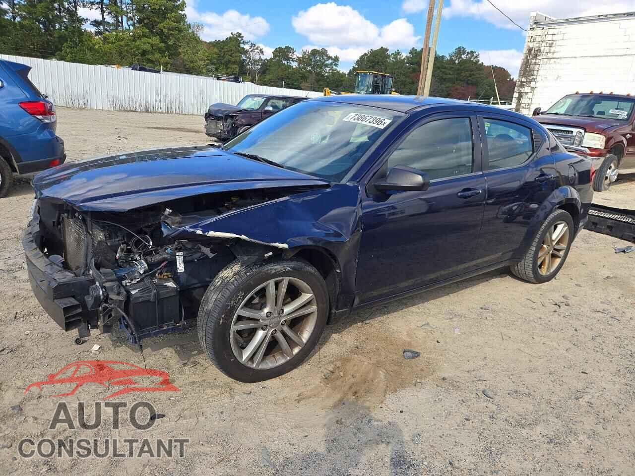 DODGE AVENGER 2013 - 1C3CDZAG9DN689583