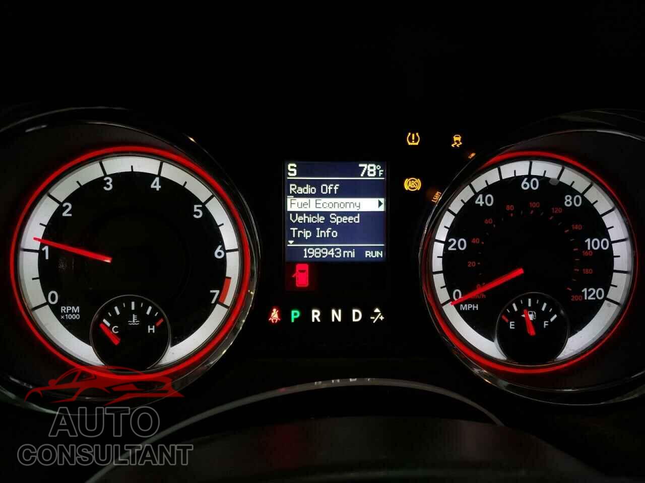 DODGE CARAVAN 2016 - 2C4RDGCG3GR325545