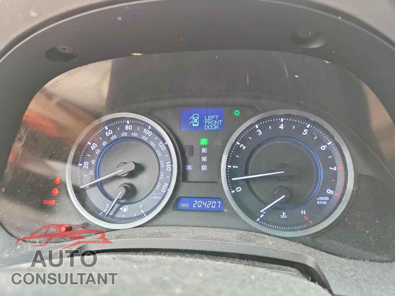 LEXUS IS 2011 - JTHBF5C24B5136038