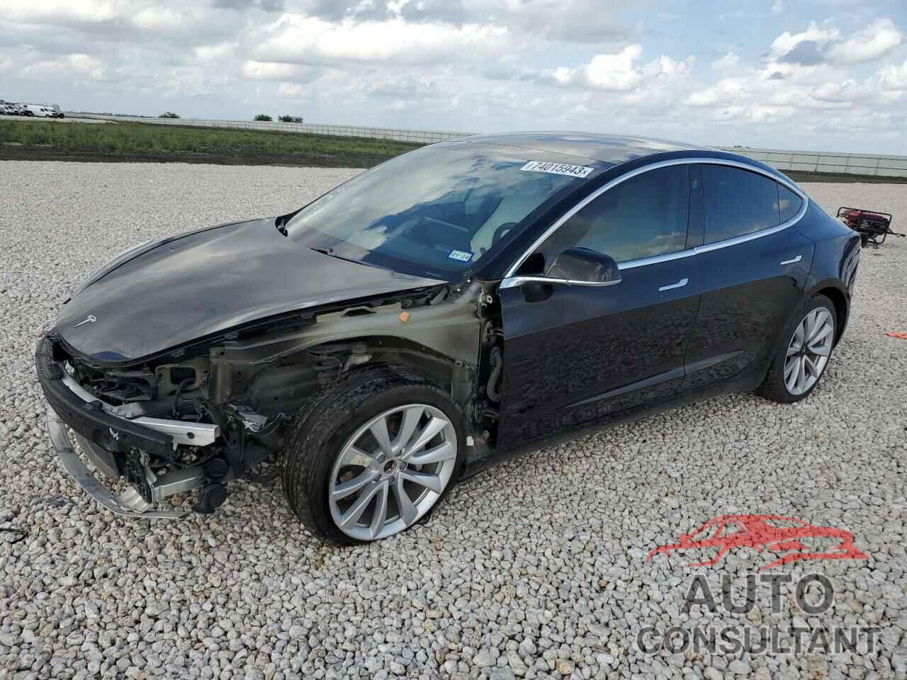 TESLA MODEL 3 2019 - 5YJ3E1EB5KF418671