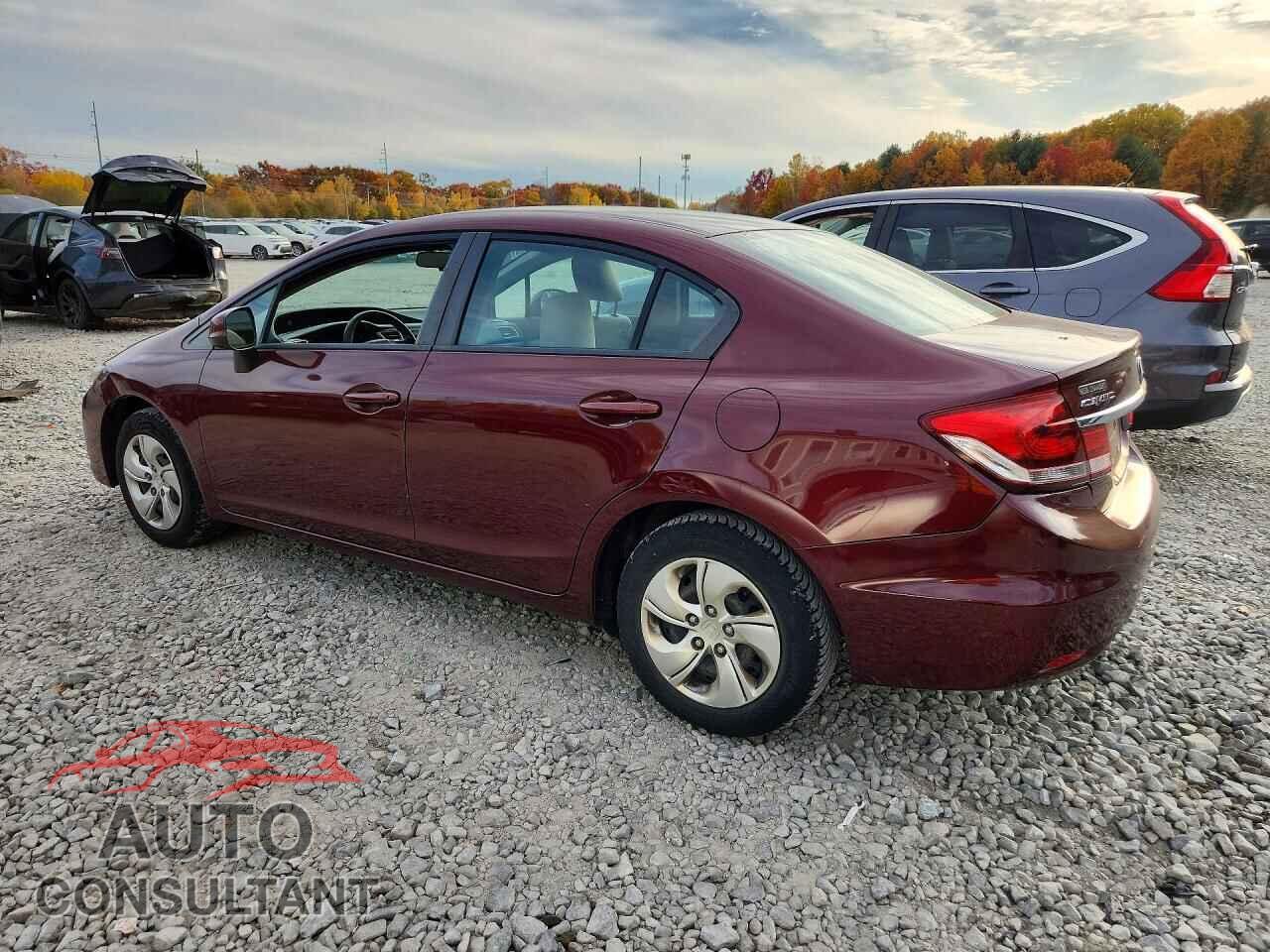 HONDA CIVIC 2013 - 2HGFB2F55DH600129