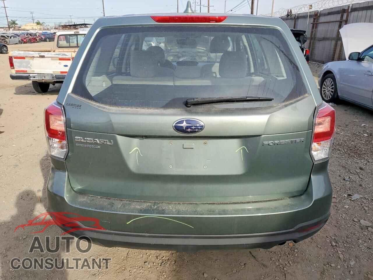 SUBARU FORESTER 2018 - JF2SJAAC2JH527983