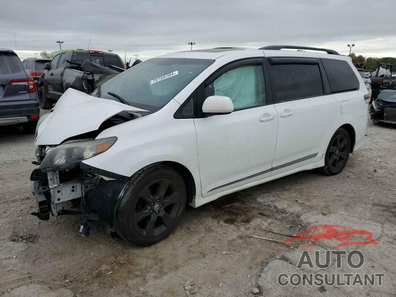 TOYOTA SIENNA 2012 - 5TDXK3DC3CS205148