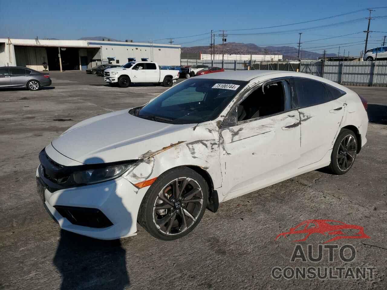 HONDA CIVIC 2019 - 2HGFC2F88KH549312