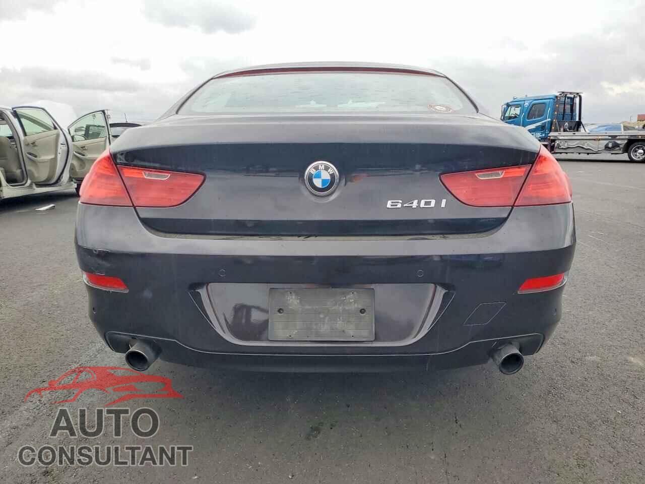 BMW 6 SERIES 2013 - WBA6A0C56DDZ04445