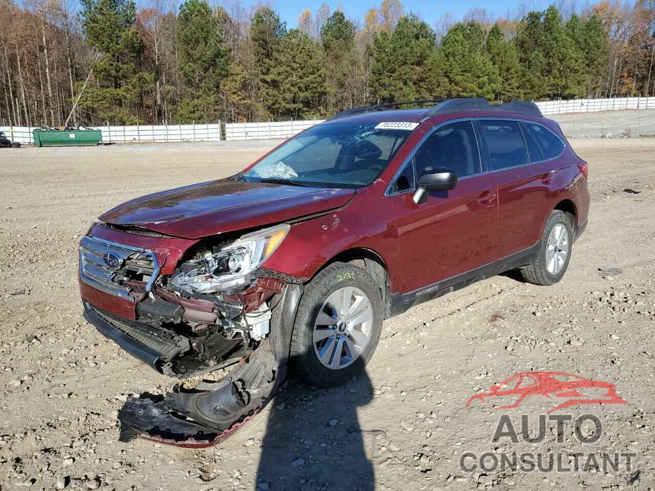 SUBARU LEGACY 2017 - 4S4BSAAC3H3341562