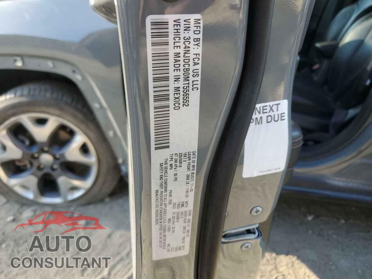 JEEP COMPASS 2021 - 3C4NJDCB0MT556552