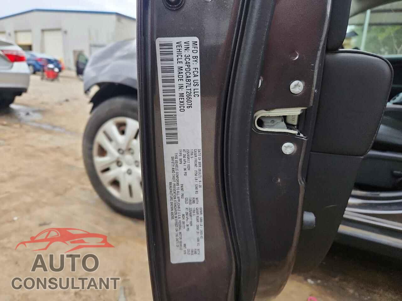 DODGE JOURNEY 2020 - 3C4PDCAB7LT266076