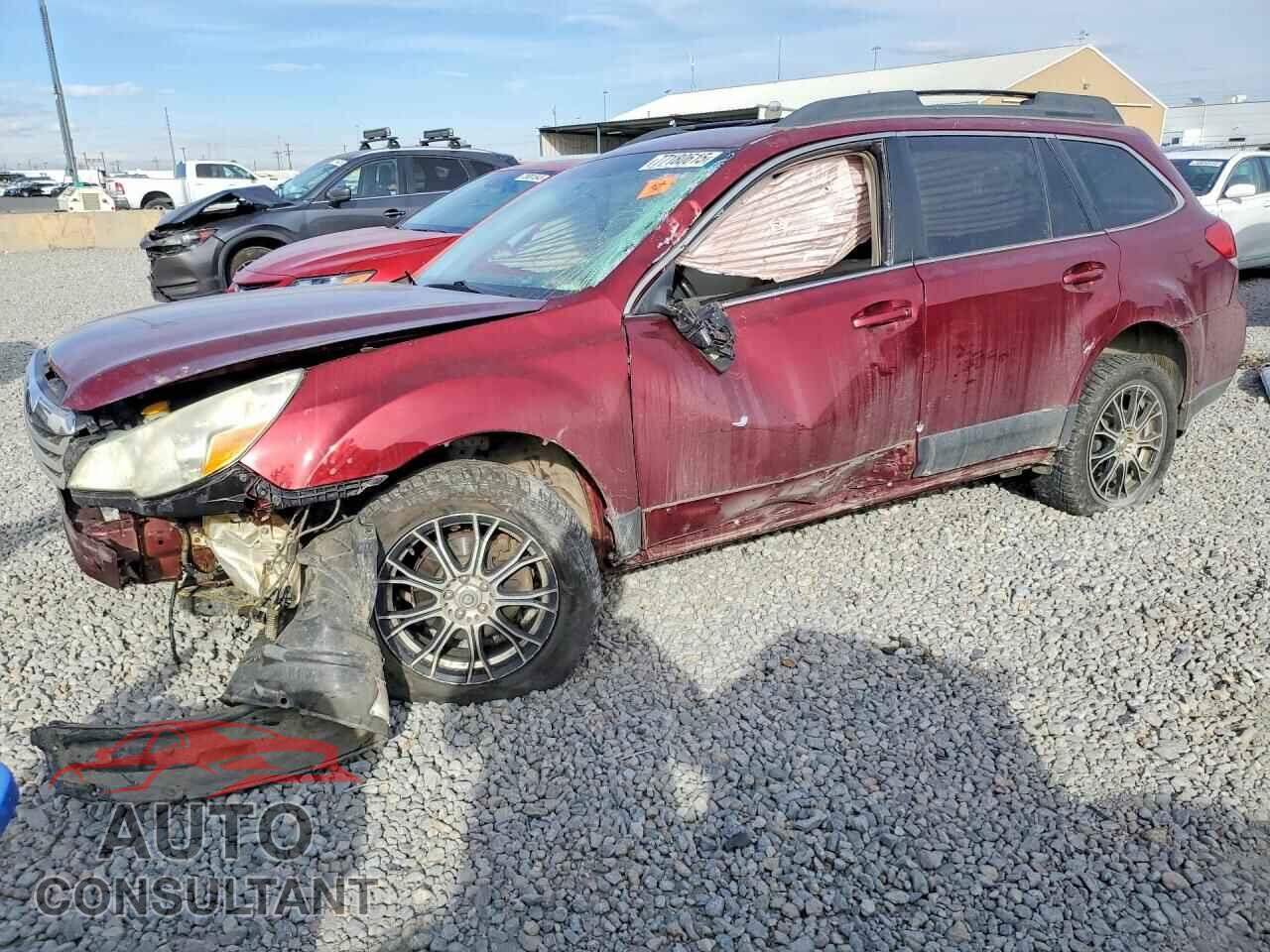 SUBARU OUTBACK 2011 - 4S4BRBKC6B3380864