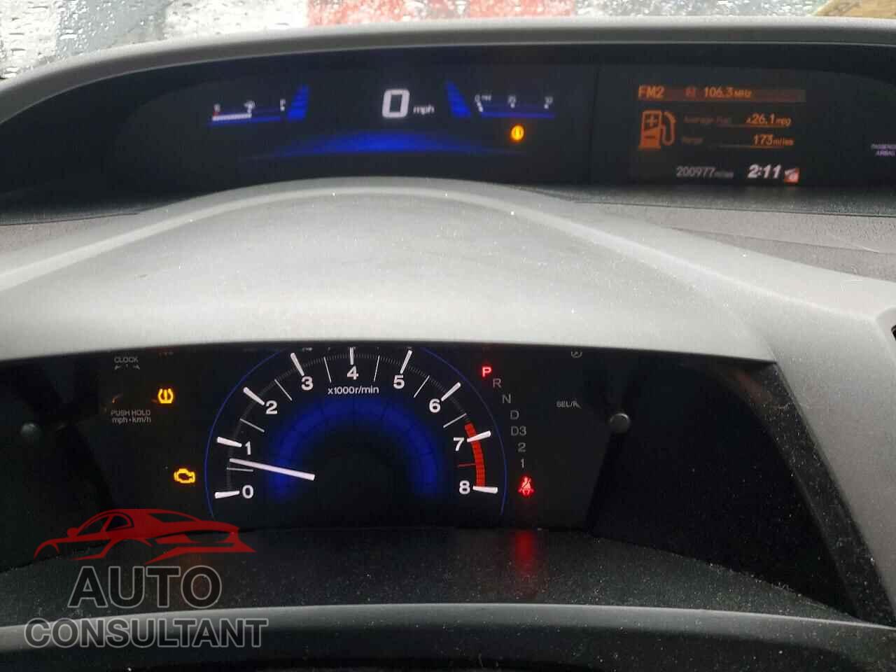 HONDA CIVIC 2012 - 2HGFB2F51CH329407