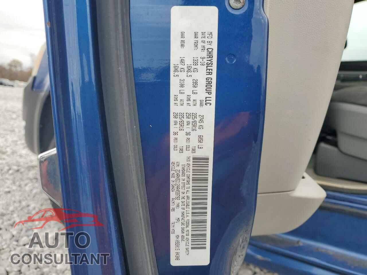 DODGE CARAVAN 2010 - 2D4RN5D12AR459792