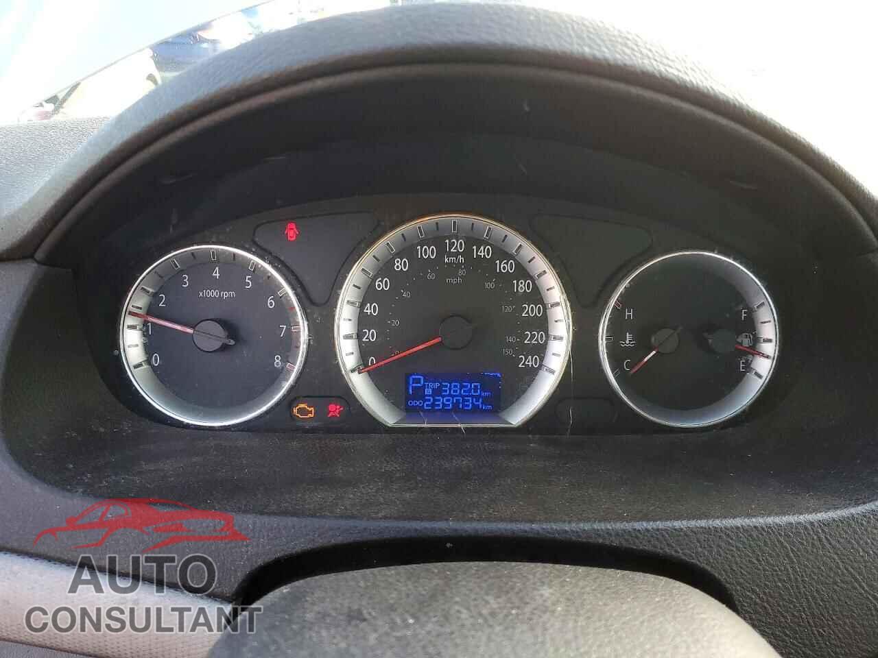 HYUNDAI SONATA 2009 - 5NPET46C89H543473