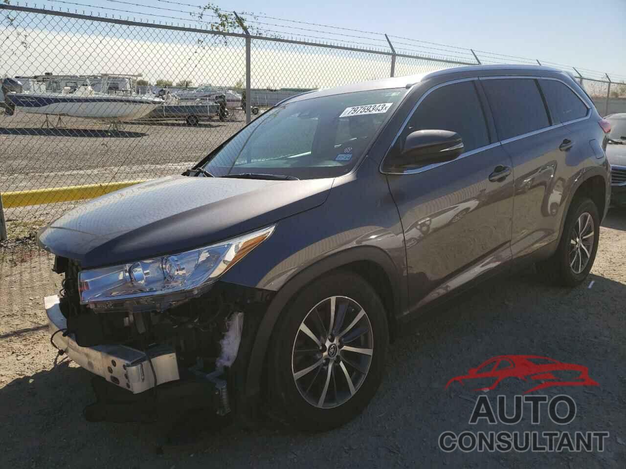 TOYOTA HIGHLANDER 2019 - 5TDKZRFH2KS560568