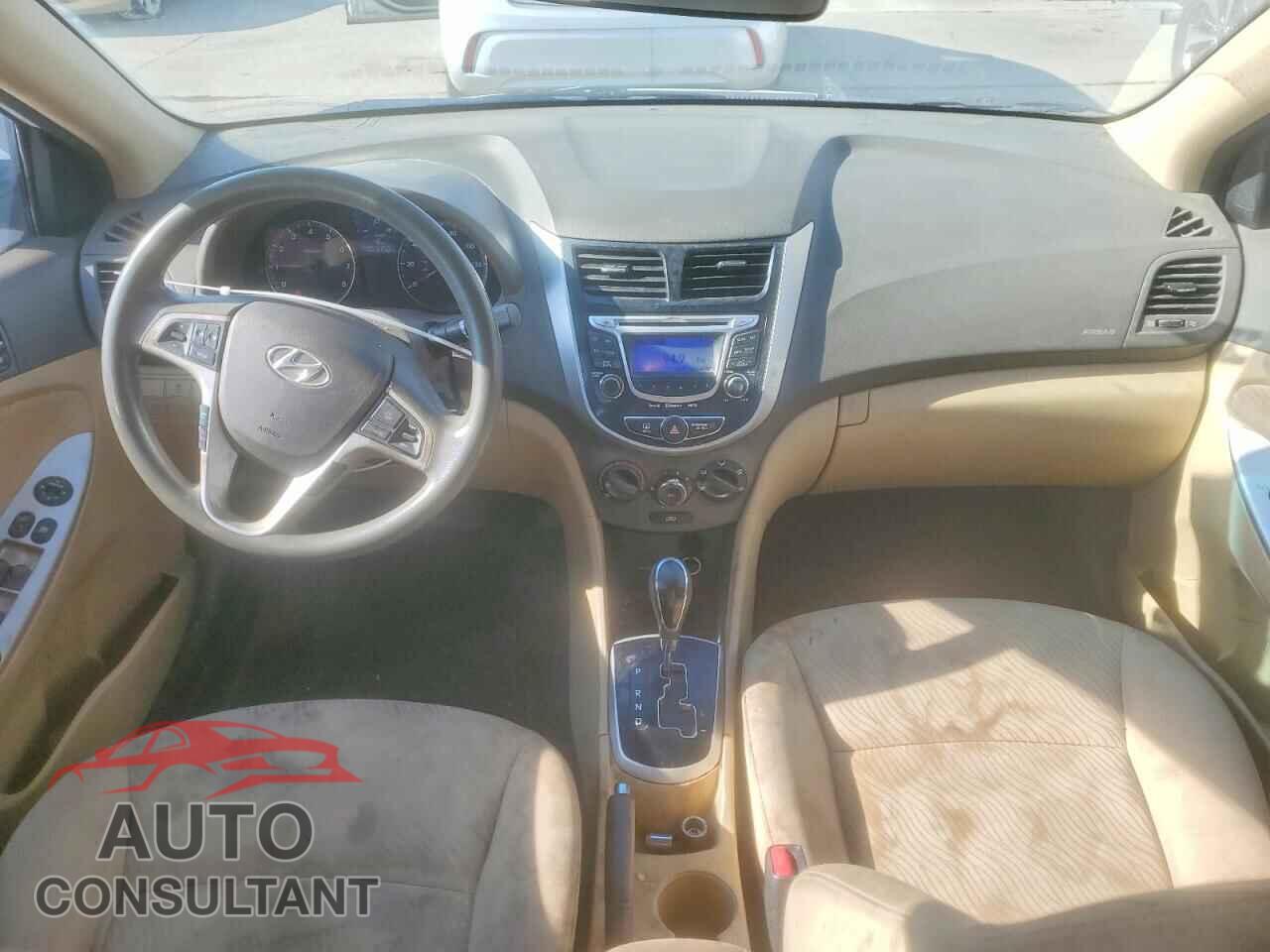 HYUNDAI ACCENT 2012 - KMHCU4AE9CU238764