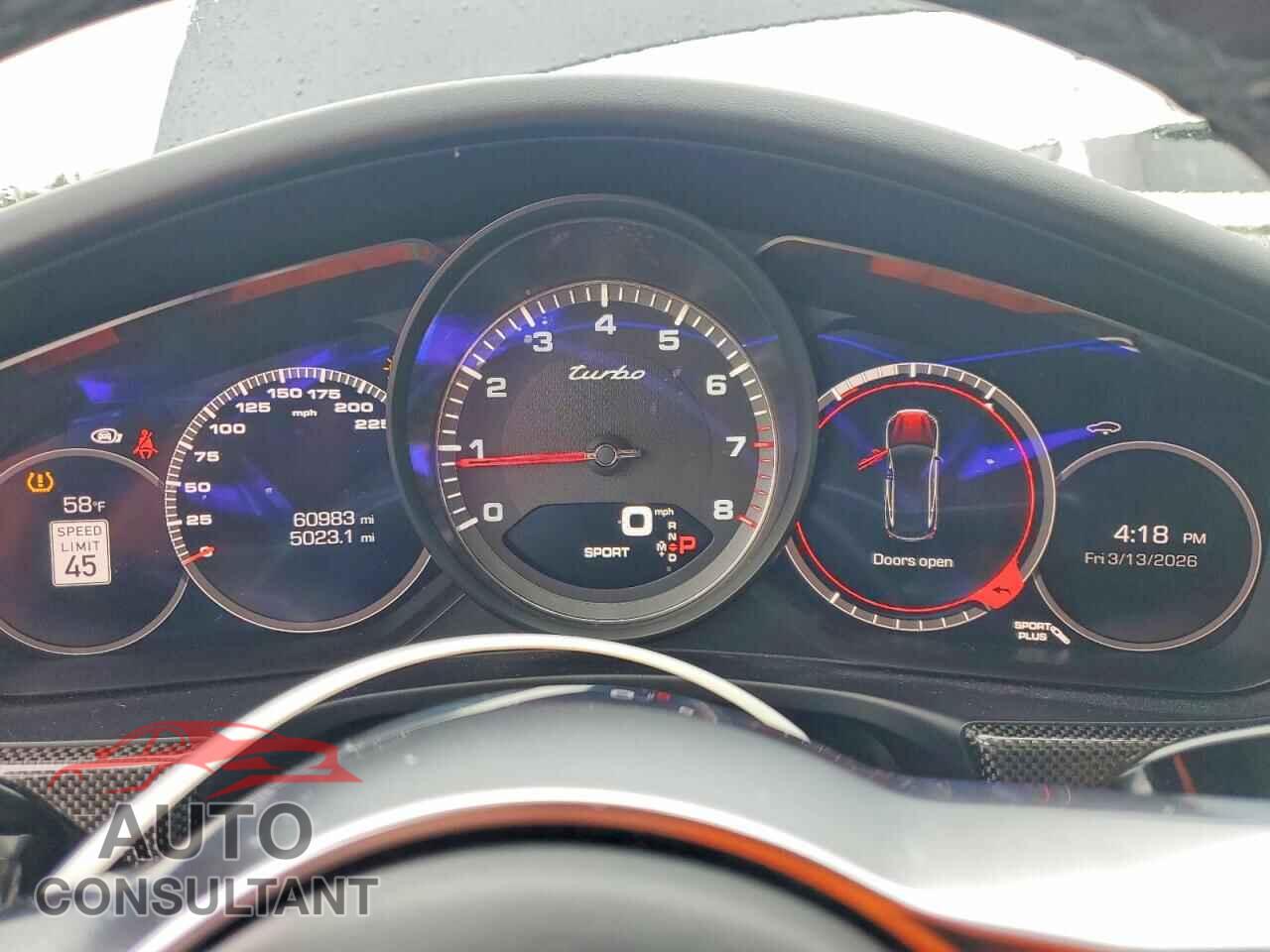 PORSCHE PANAMERA 2017 - WP0AF2A73HL150690