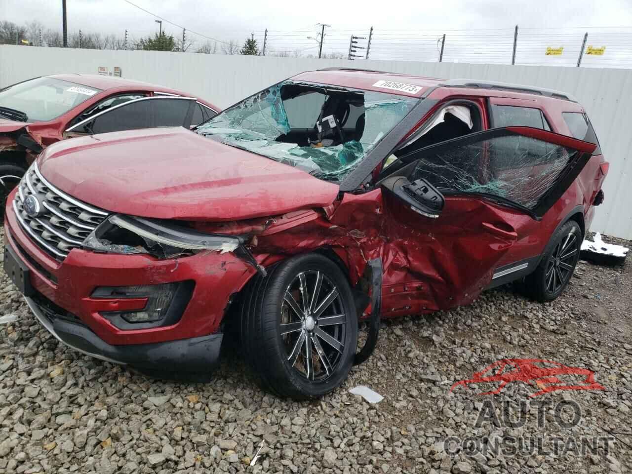 FORD EXPLORER 2017 - 1FM5K7D87HGA68965